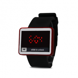 Buy 2 Get 1 Free Candy Quartz Rubber LED Digital Wrist Band Unisex Watch With Touch Screen, B0023L