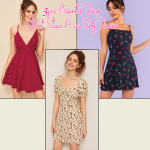 Cute Women's 3pcs Assorted Design Short Sleeve Mini Party Dresses, MN693