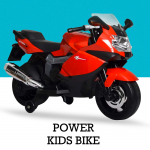 Kids Power Bike, Lights, Horn, 12V Battery, 3+ Ages, PRLQ260