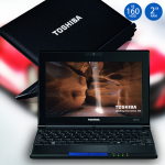 Toshiba NB500, Intel Atom, 2GB Ram, 160 Hdd, 10.1, Inch LED Display, Windows 7, Black
