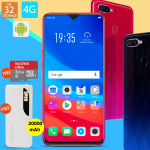 3 in 1 bundle offer, Magic F9 Pro Smartphone with 4G, Android 7.0 (Marshmallow), 5.0 Inch HD LCD Display, 2GB RAM, 32GB Storage, Dual Camera, Dual Sim MAX Universal 20000mAh Power Bank With 2 Usb Port With Tourch, SanDisk Ultra 32GB Card