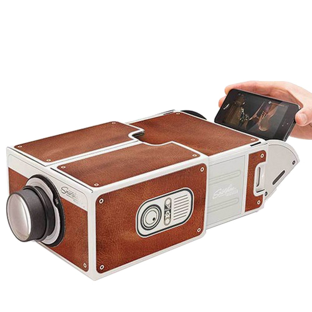 Portable Mini Cinema Cardboard Smartphone Projector 2.0 For All Smartphones