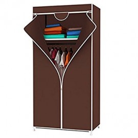 Installation Folding Wardrobe Cupboard Foldable Storage Rack, G069