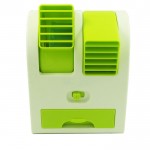 2 Pcs Summer Cooling Mini Fan Air Conditioning With USB Plug, F152
