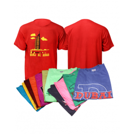 Universl T13, 12Pcs Set Assorted Color T-Shirt For Men, Size M