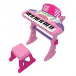 Children Infant Playing 37 Keys Piano Electronic Keyboard Musical Instrument With Microphone, XL09900