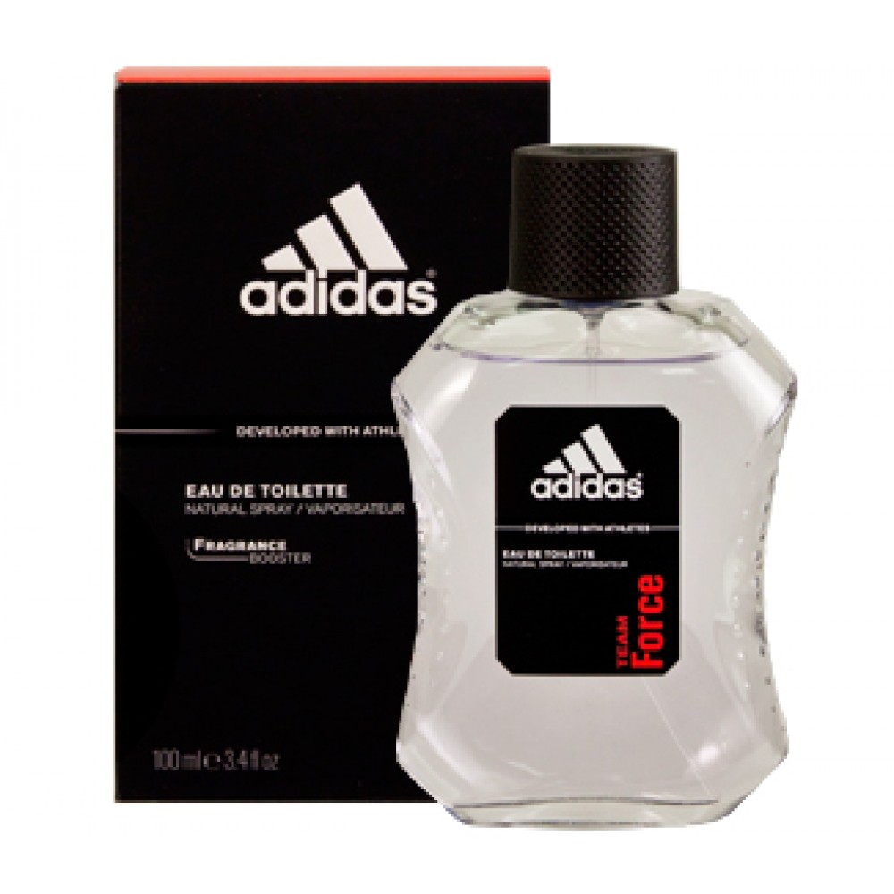 Adidas Team Force For Men, EDT01,100ML, Red