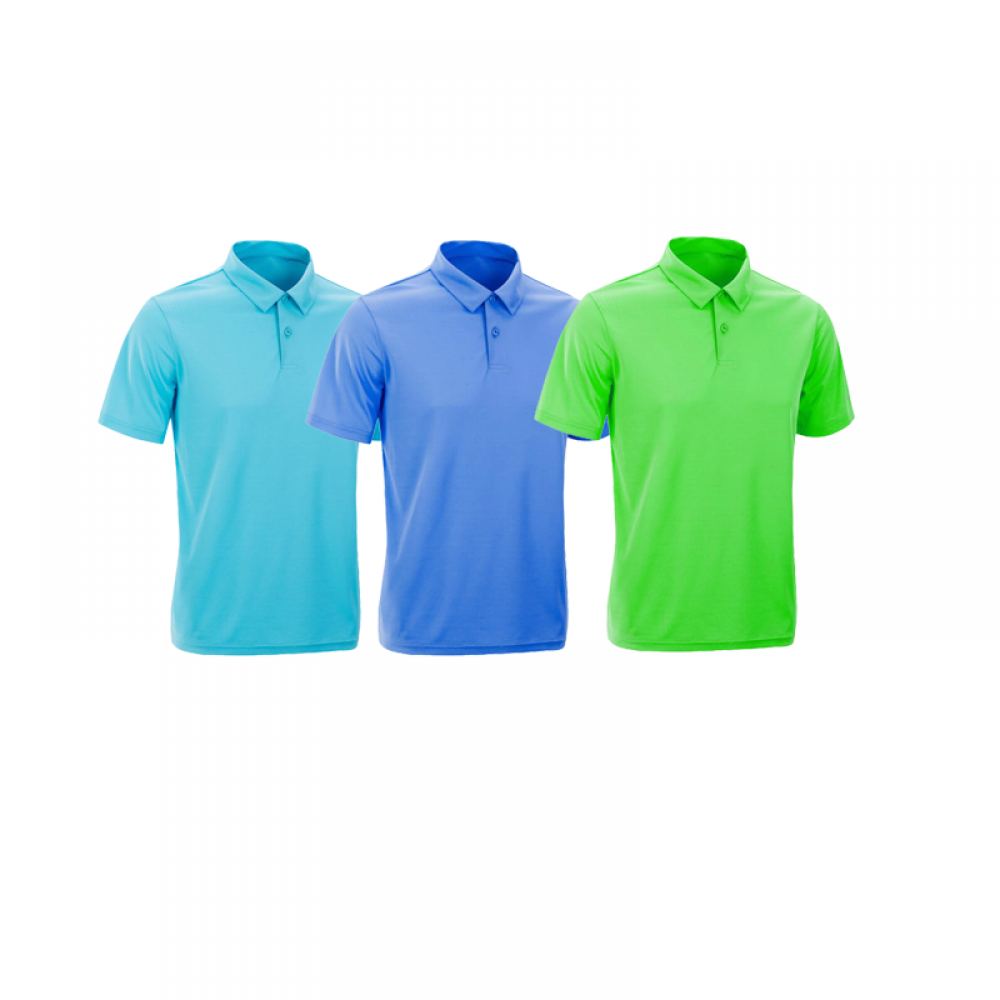 ***Free Delivery***3 Pcs Dolphin Men's Polo Collar T-Shirt Assorted Color, TT9658