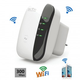 Wireless WIFI Repeater Router Signal Amplifier 802.11N/B/G WI-FI Range Extender 300Mbps, WIFI300
